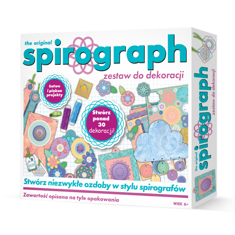 Spirograph, kreatywny zestaw artystyczny, manualny
