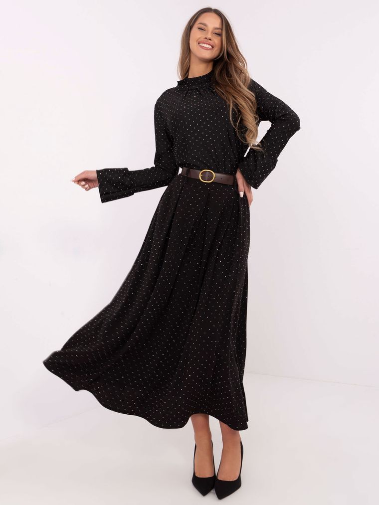 Spódnica damska, czarna, Italy Moda