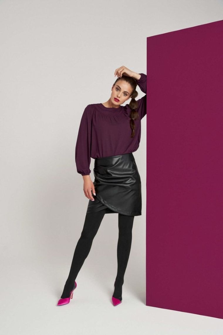 Spódnica damska, czarna, Moodo