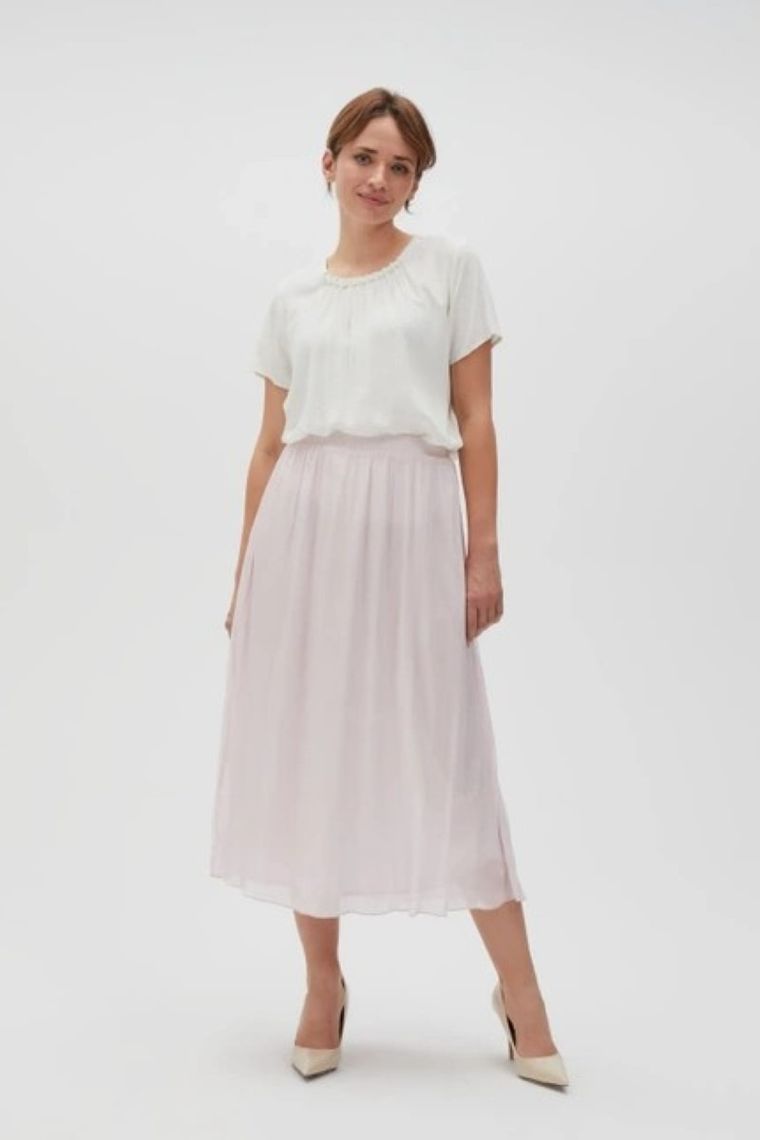 Spódnica damska, różowa, Moodo