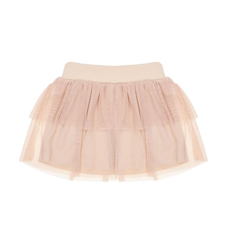 Spódnica dziewczęca, beżowa, Nicol