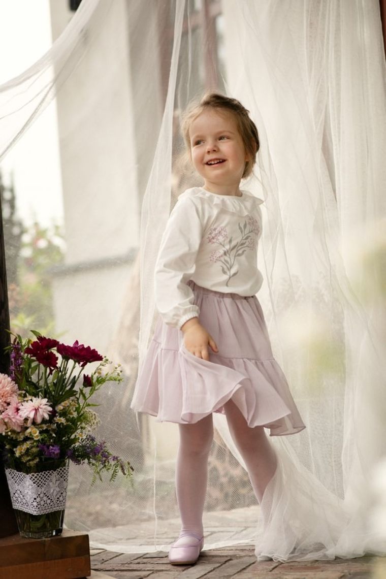 Spódnica dziewczęca, fioletowa, Charlotte, Pinokio