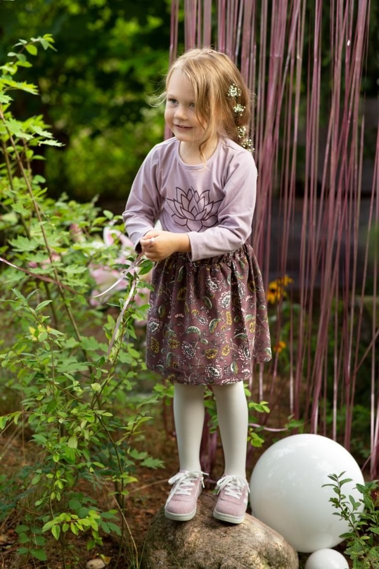 Spódnica dziewczęca, fioletowa, Pinokio