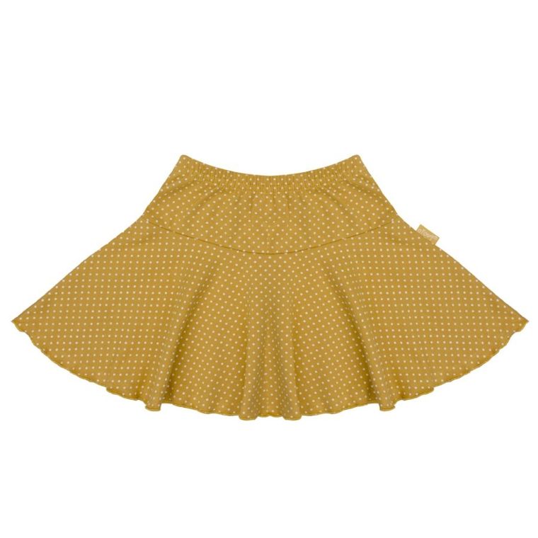 Spódnica dziewczęca, żółta, Nicol