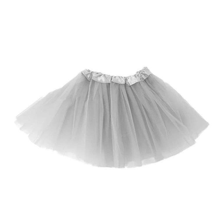 Spódniczka tiulowa TuTu, szara, 40 cm