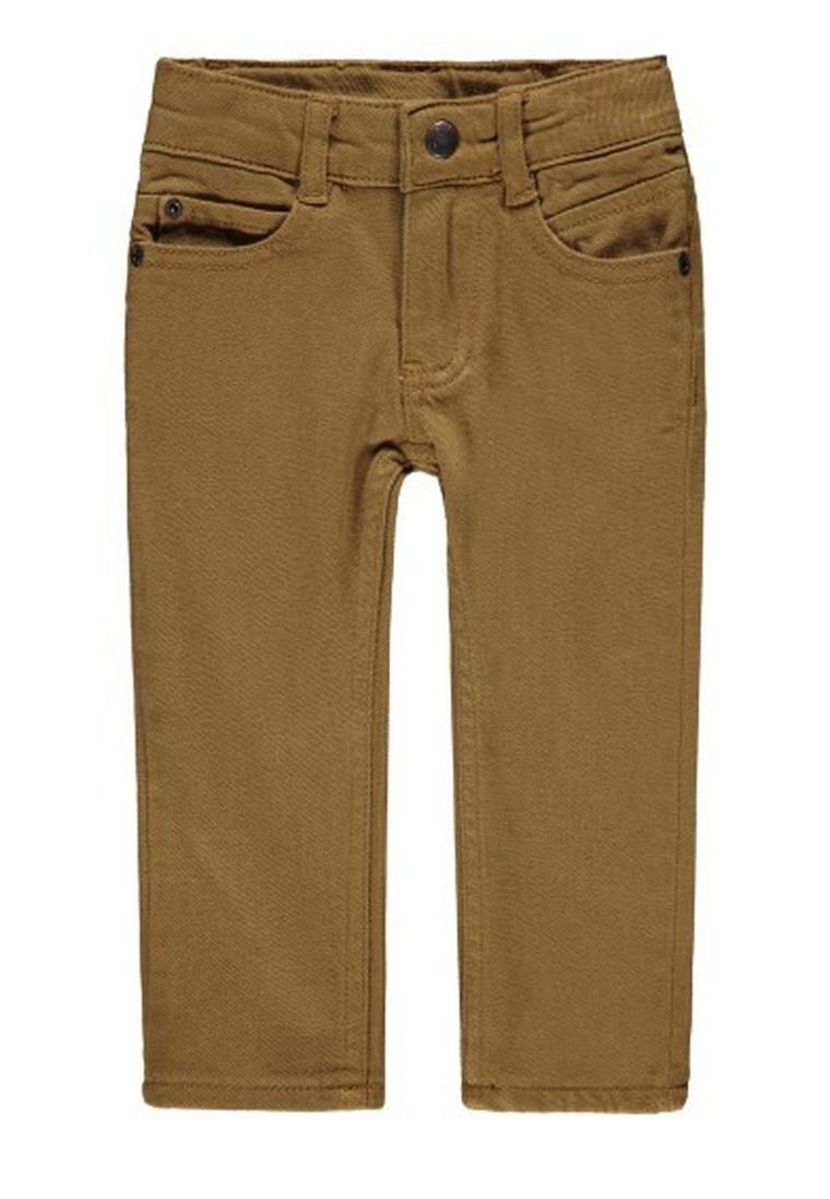 Spodnie chłopięce, brązowe, Kanz