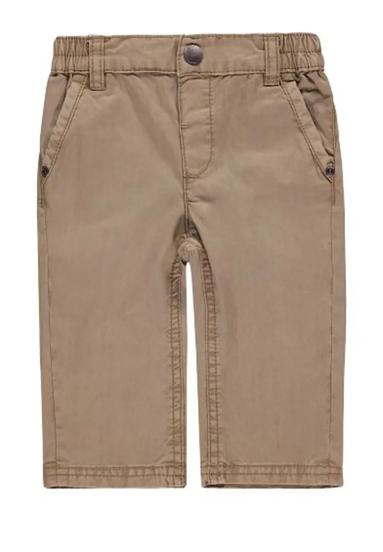 Spodnie chłopięce, brązowe, Kanz