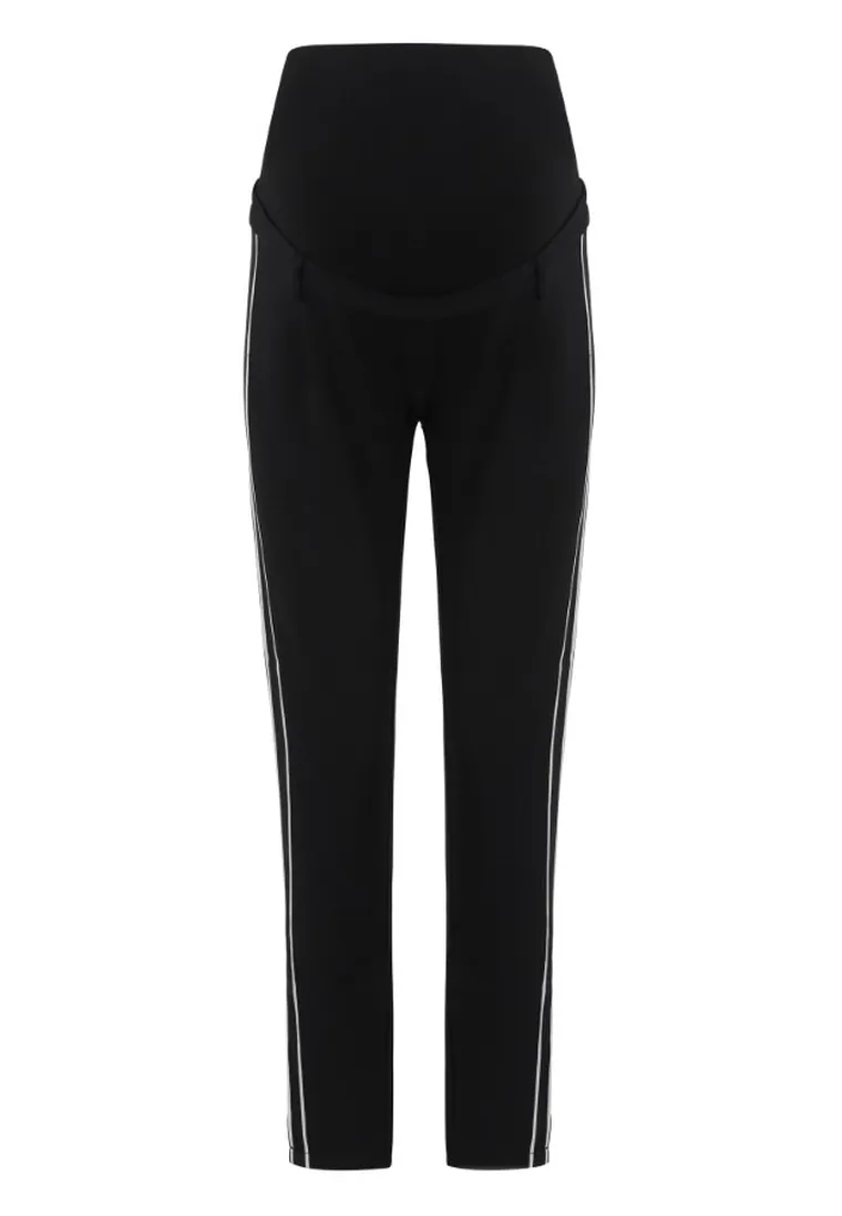 Spodnie damskie, ciążowe, czarne, Bellybuton