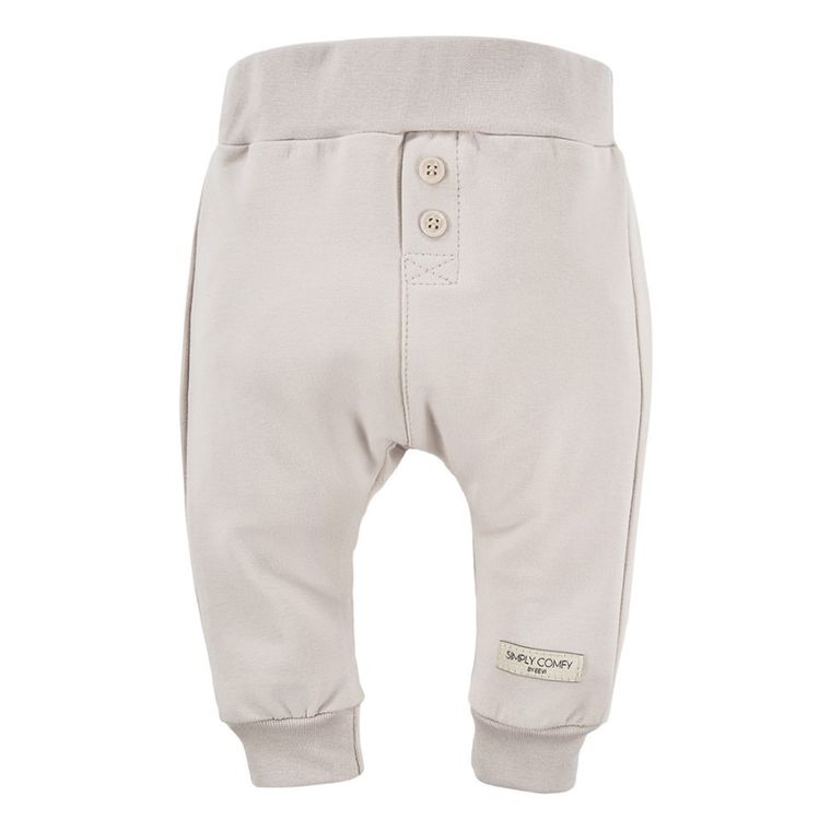 Spodnie dresowe chłopięce, beżowe, Eevi