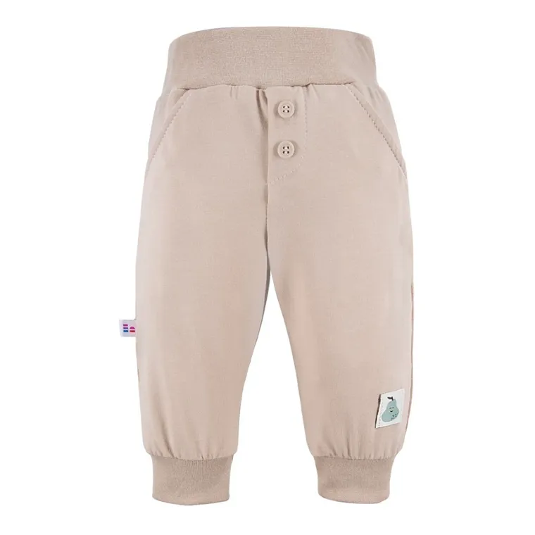 Spodnie dresowe chłopięce, beżowe, Eevi