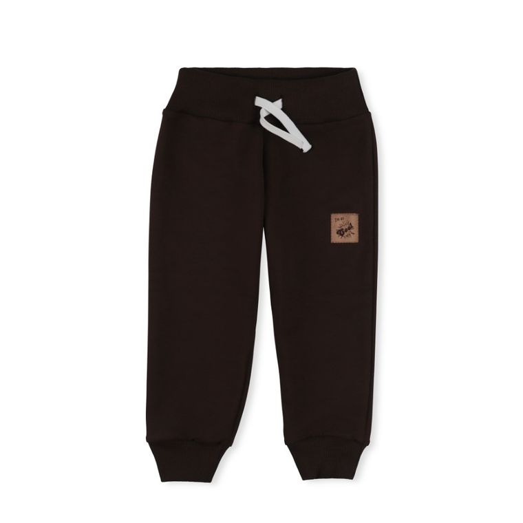 Spodnie dresowe chłopięce, brązowe, Tup Tup