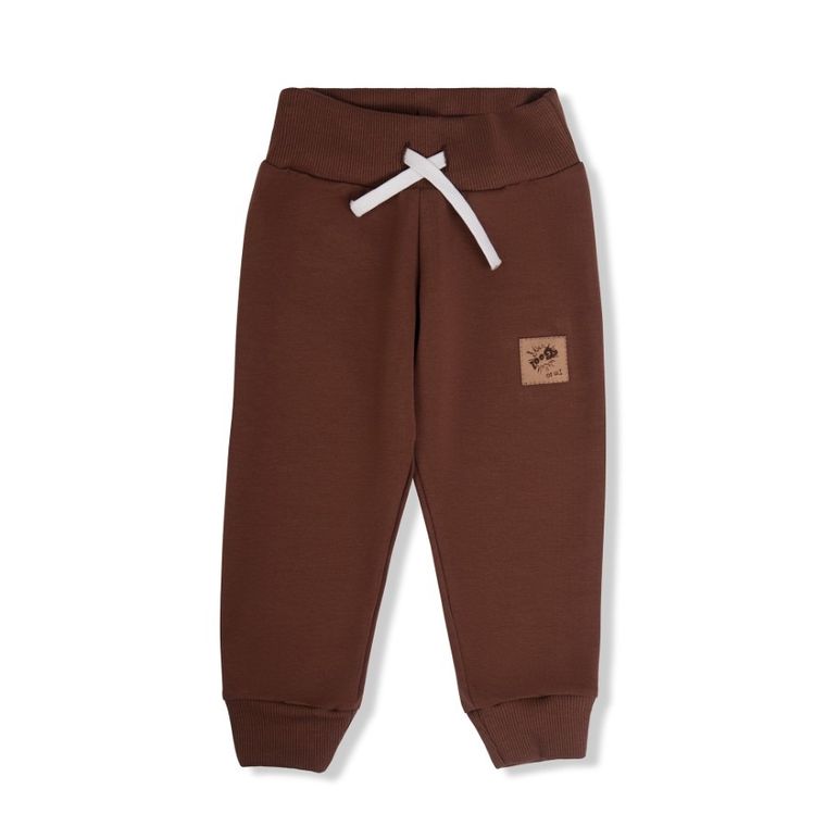 Spodnie dresowe chłopięce, brązowe, Tup Tup