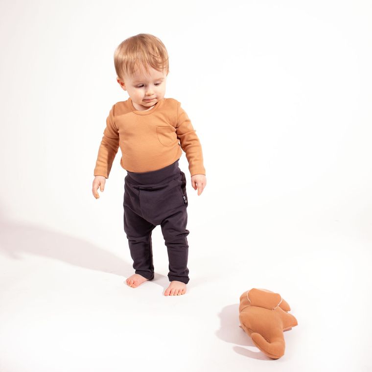 Spodnie dresowe chłopięce, grafitowe, Nicol