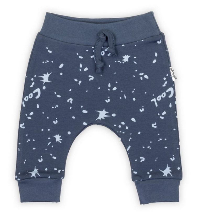 Spodnie dresowe chłopięce, granatowe, Cool, Nicol