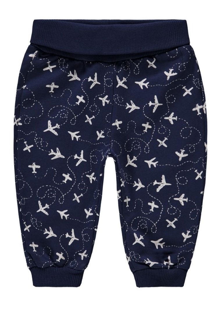 Spodnie dresowe chłopięce, granatowe, Kanz