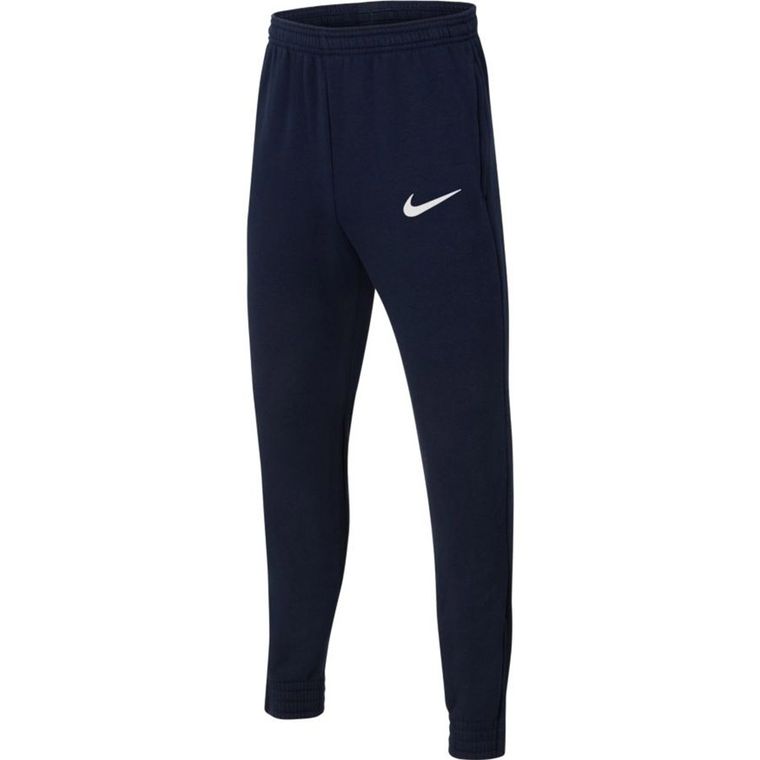 Spodnie dresowe chłopięce, granatowe, Nike Park 20 Fleece Pant Junior