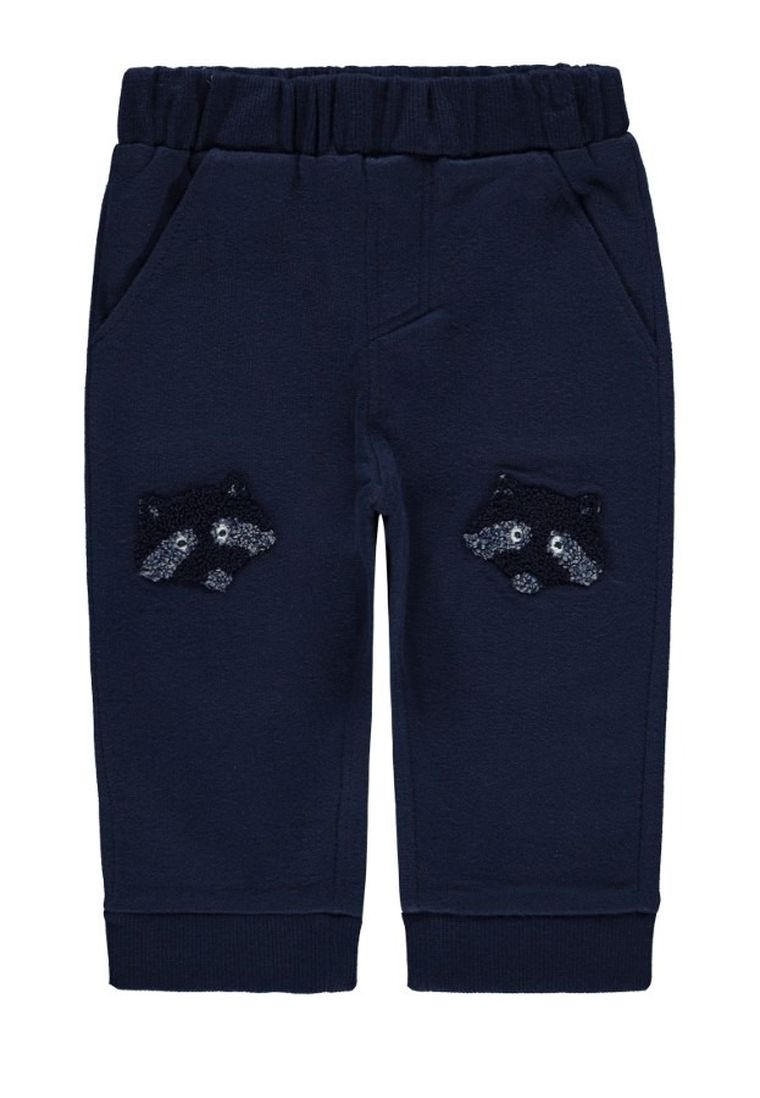 Spodnie dresowe chłopięce, granatowe, szopy, Tom Tailor
