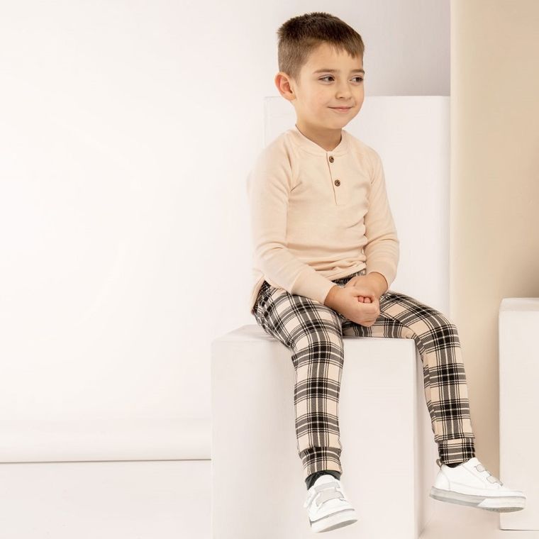 Spodnie dresowe chłopięce, mix, Nicol