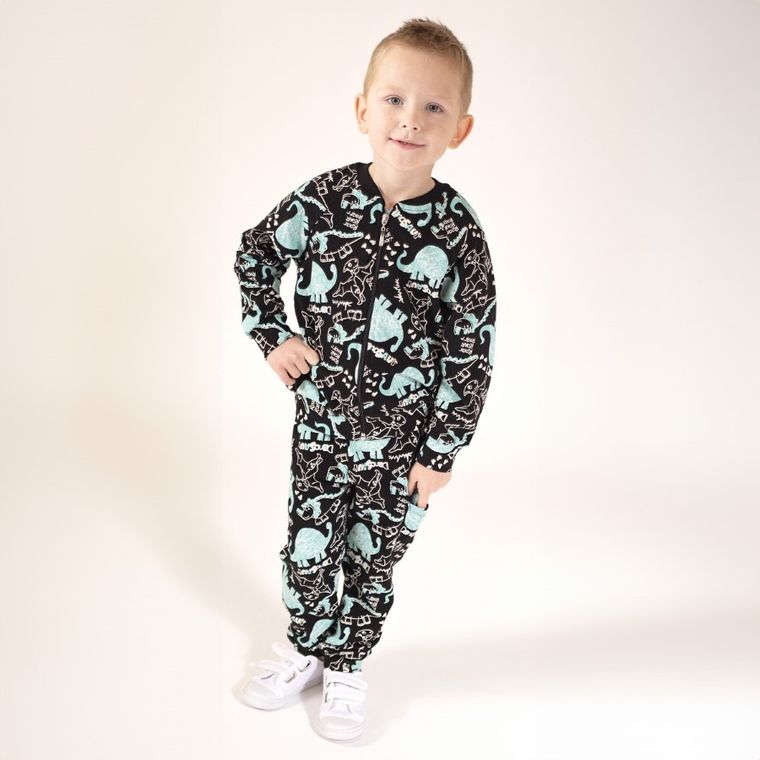 Spodnie dresowe chłopięce, mix, Nicol