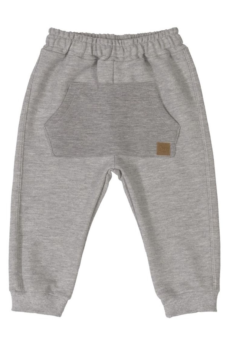 Spodnie dresowe chłopięce, szare, Up Baby