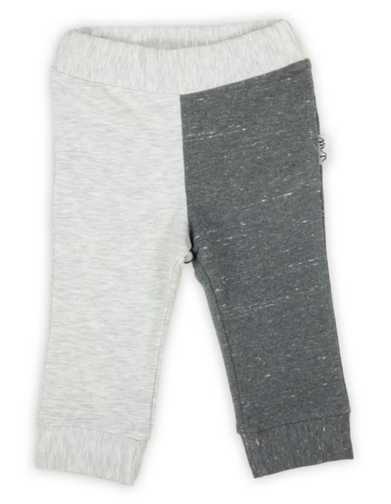 Spodnie dresowe chłopięce, szaro-grafitowe, Nicol