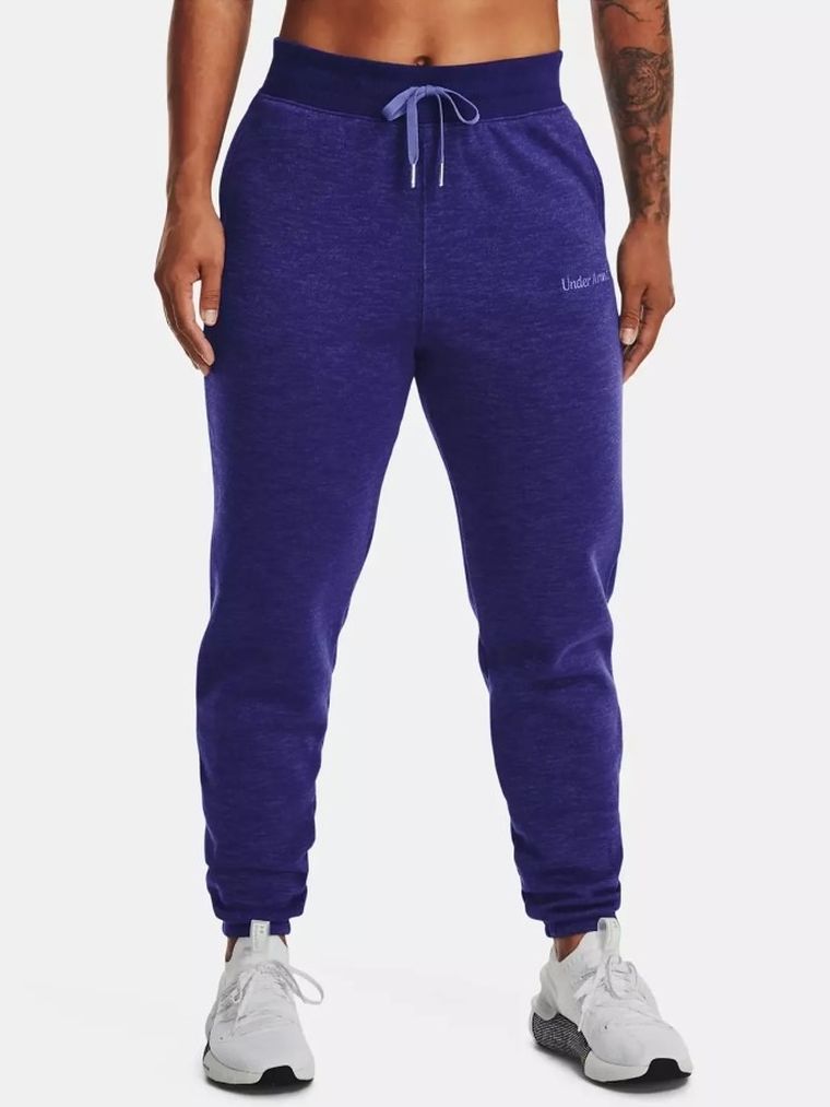 Spodnie dresowe damskie, fioletowe, Under Armour