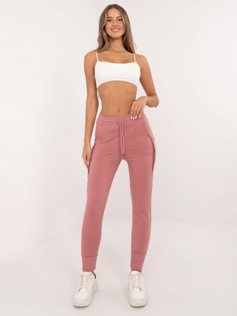 Spodnie dresowe damskie, różowe, Calimera