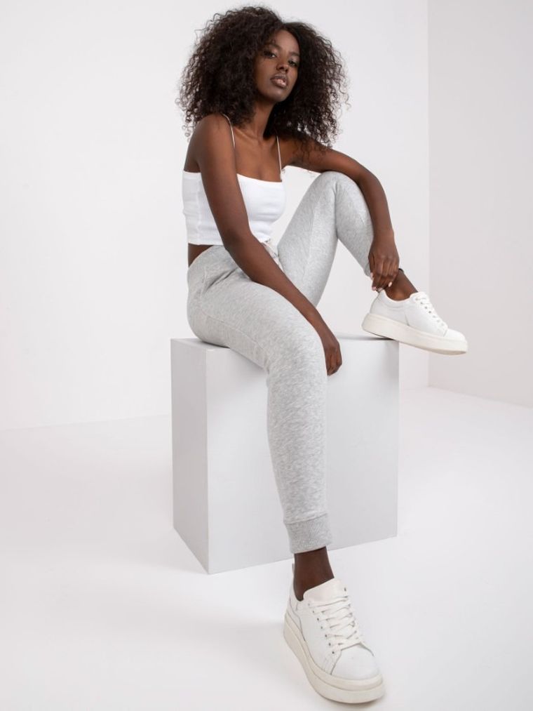 Spodnie dresowe damskie, szare, Mayflies