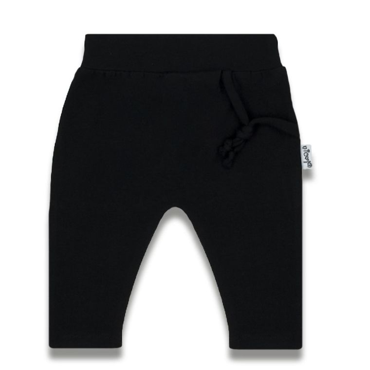 Spodnie dresowe dziewczęce, czarne, Nicol