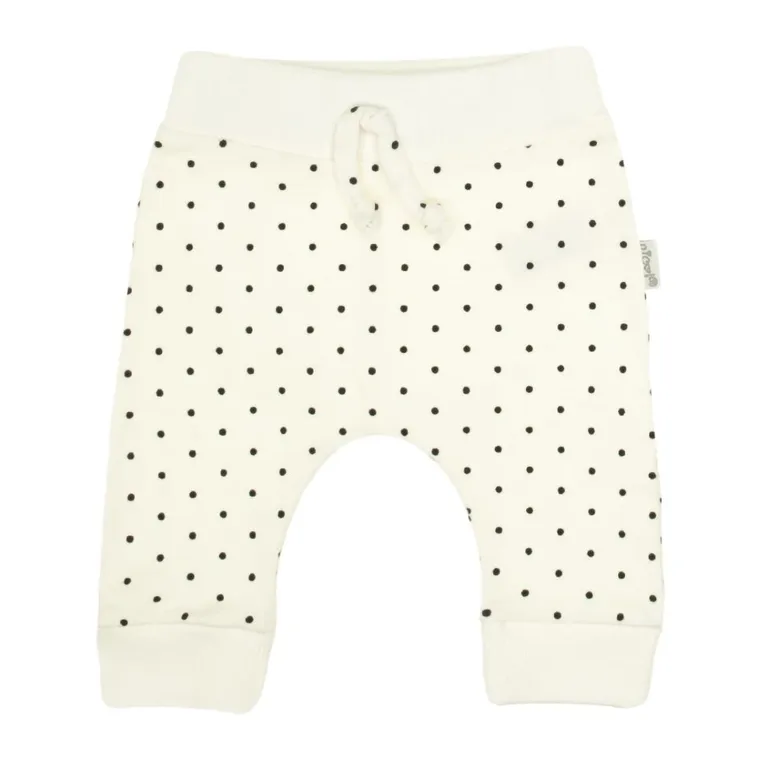 Spodnie dresowe dziewczęce, ecru, Nicol