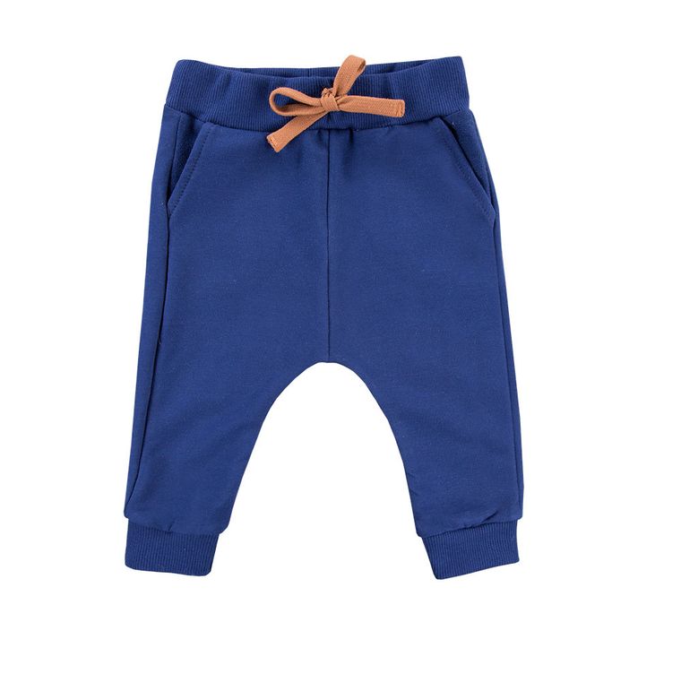 Spodnie dresowe dziewczęce, granatowe, Eevi