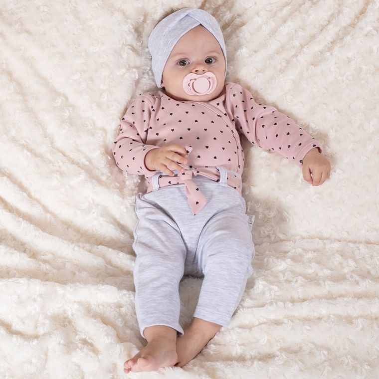 Spodnie dresowe dziewczęce, mix, Nicol