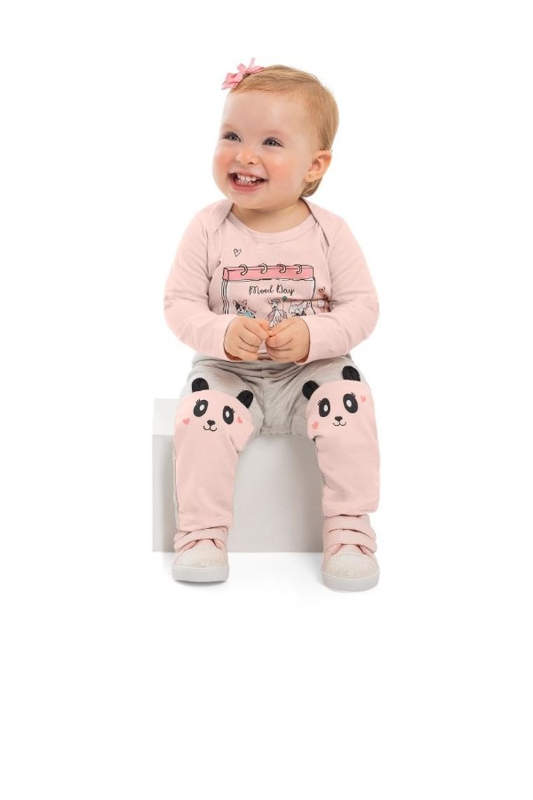 Spodnie dresowe dziewczęce, mix, Quimby