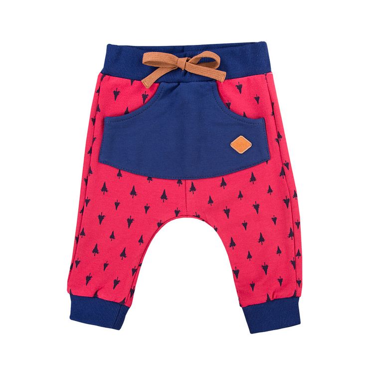 Spodnie dresowe dziewczęce, różowe, Eevi