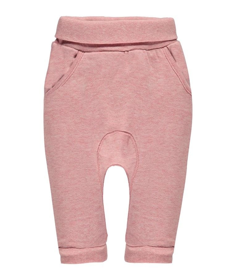 Spodnie dresowe dziewczęce, różowe, Kanz