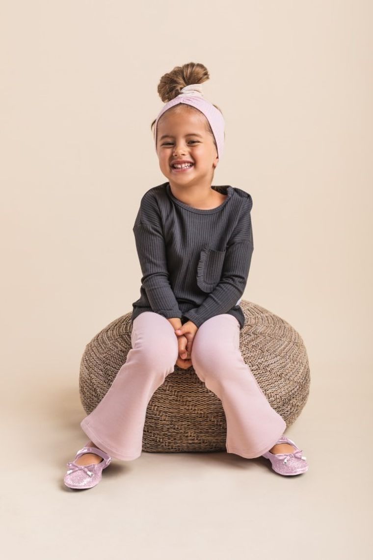 Spodnie dresowe dziewczęce, różowe, Nicol