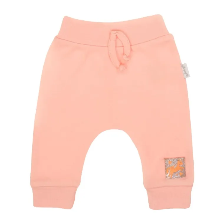 Spodnie dresowe dziewczęce, różowe, Nicol