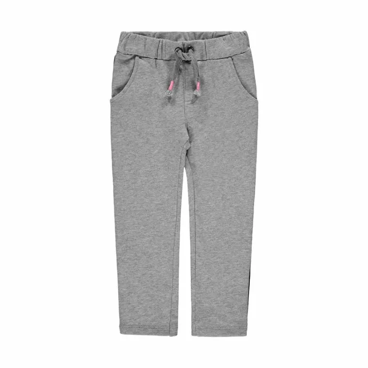 Spodnie dresowe dziewczęce, szare, Kanz