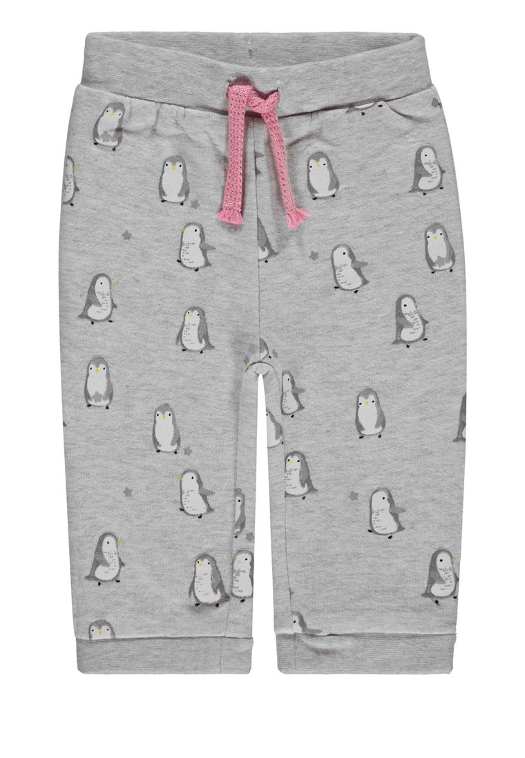 Spodnie dresowe dziewczęce, szare, Tom Tailor