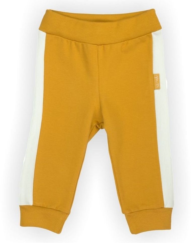 Spodnie dresowe dziewczęce, żółte, Nicol