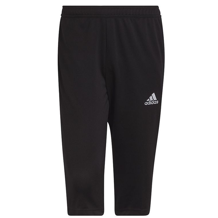 Spodnie dresowe męskie 3/4, czarne, Adidas Entrada 22 3/4 Panty