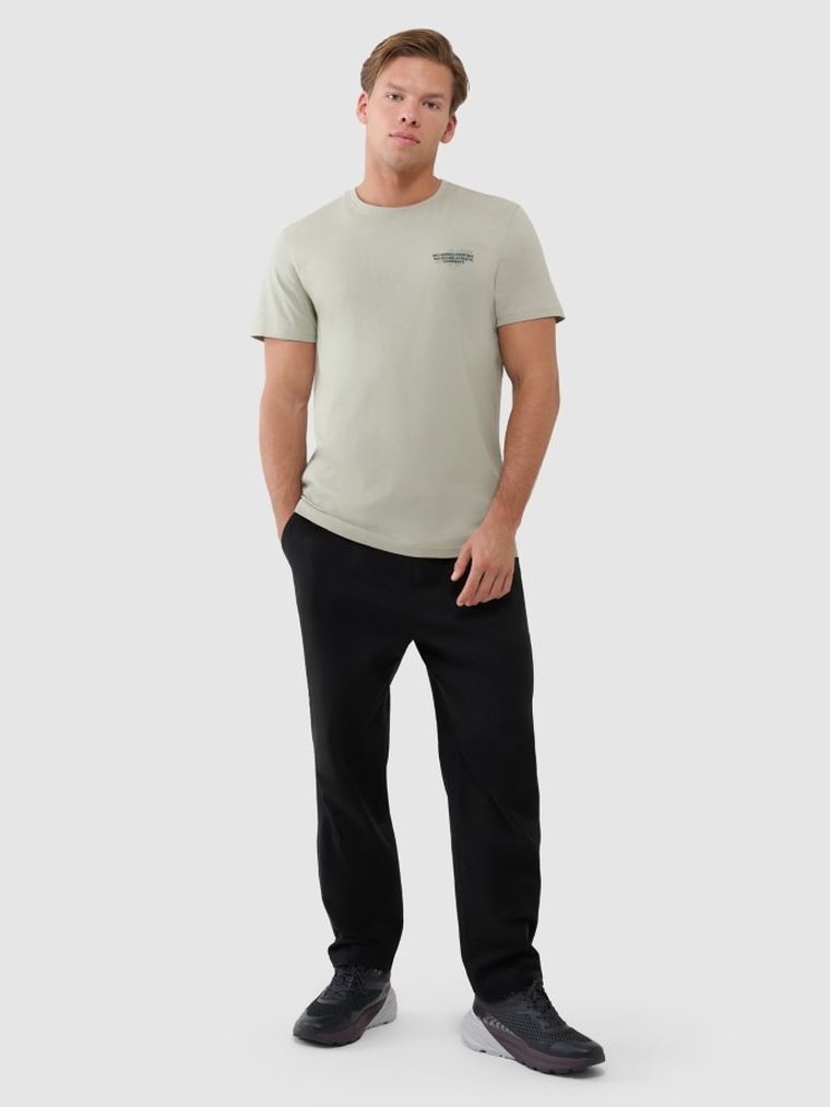 Spodnie dresowe męskie, czarne, 4F