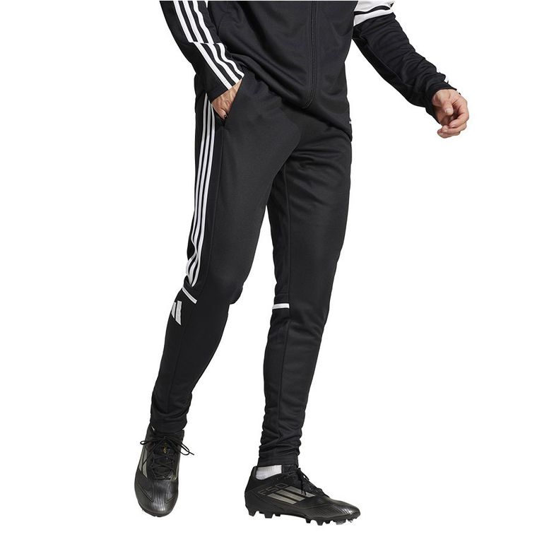 Spodnie dresowe męskie, czarne, Adidas Squadra
