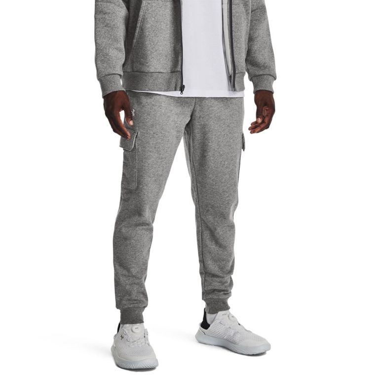 Spodnie dresowe męskie, szare, Under Armour