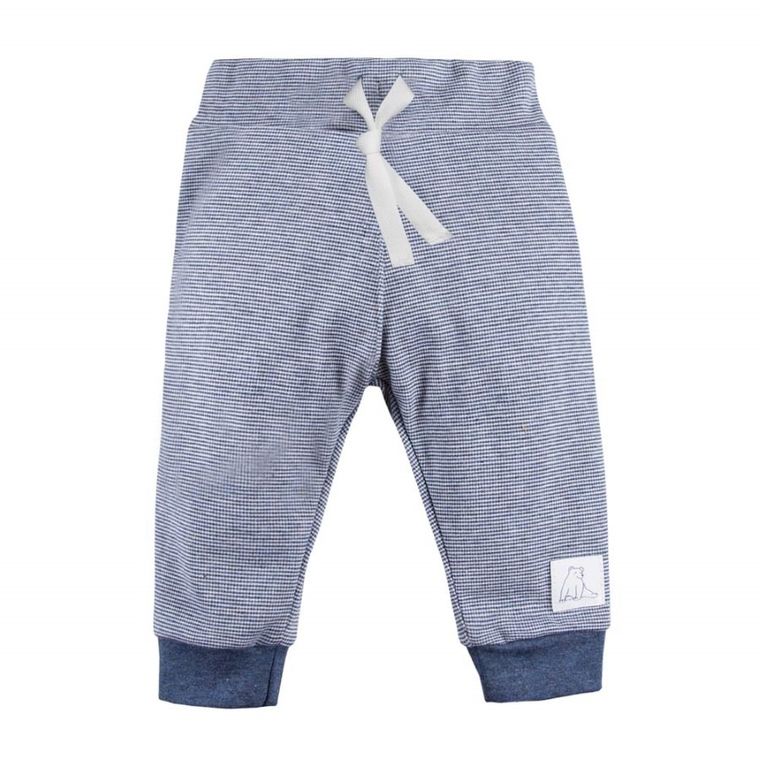 Spodnie dresowe niemowlęce, granatowe, Eevi