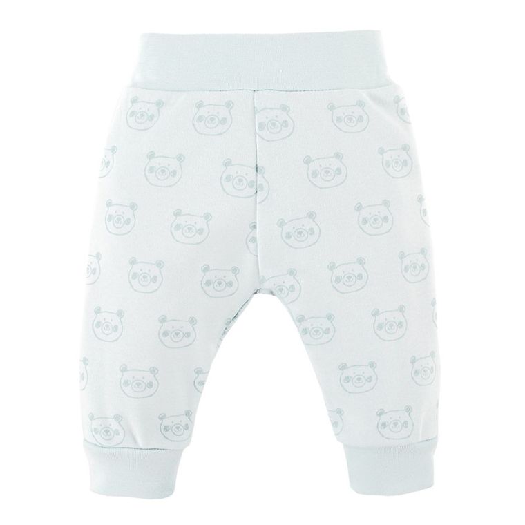 Spodnie dresowe niemowlęce, miętowe, Big Bear, Eevi
