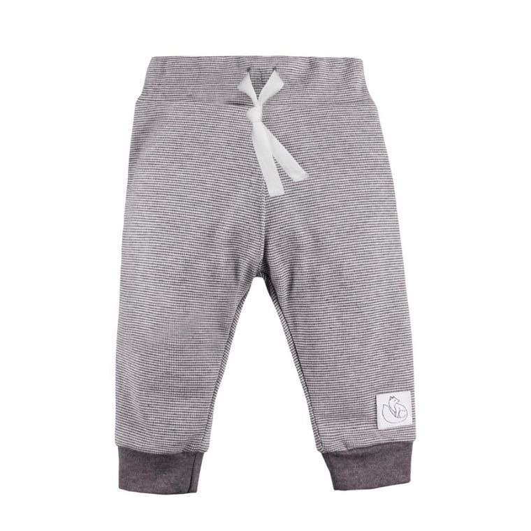 Spodnie dresowe niemowlęce, szare, Eevi