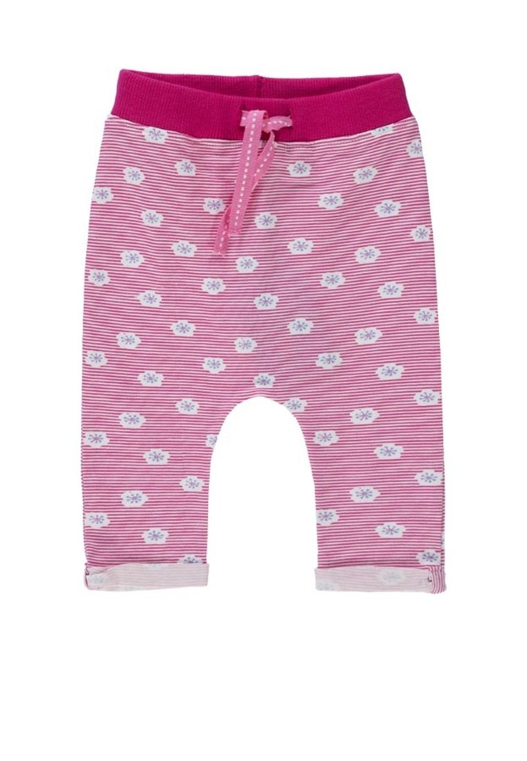 Spodnie dziewczęce, biało-różowe, Lief