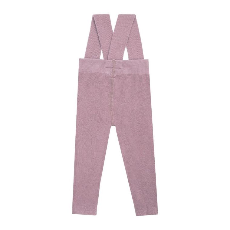 Spodnie dziewczęce na szelkach, fioletowe, Nicol