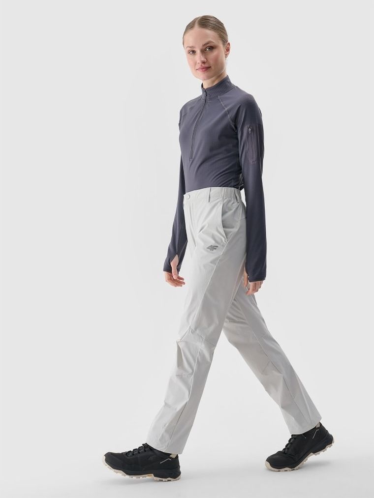 Spodnie funkcyjne damskie, szare, 4F